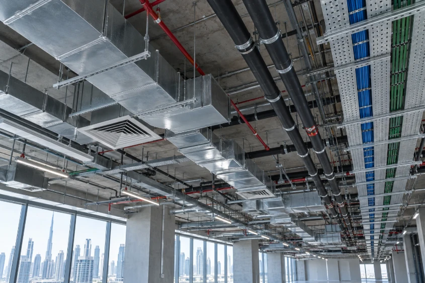 MEP coordination for a commercial project in Dubai